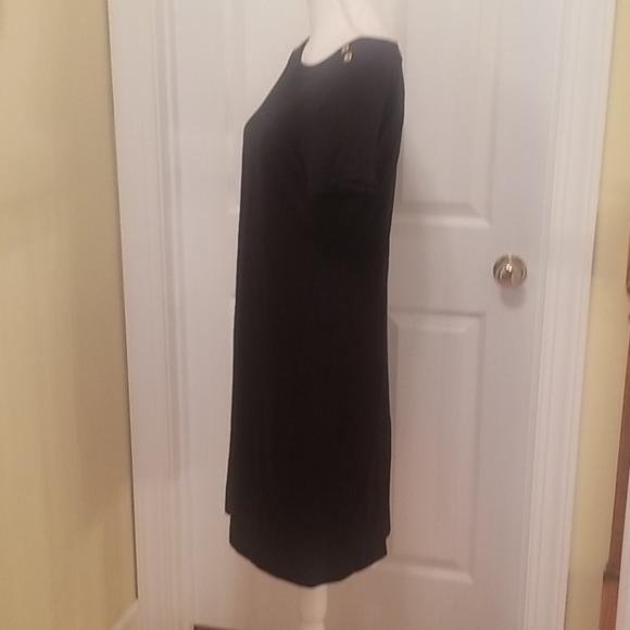 Talbots black cotton dress S - Picture 3 of 5